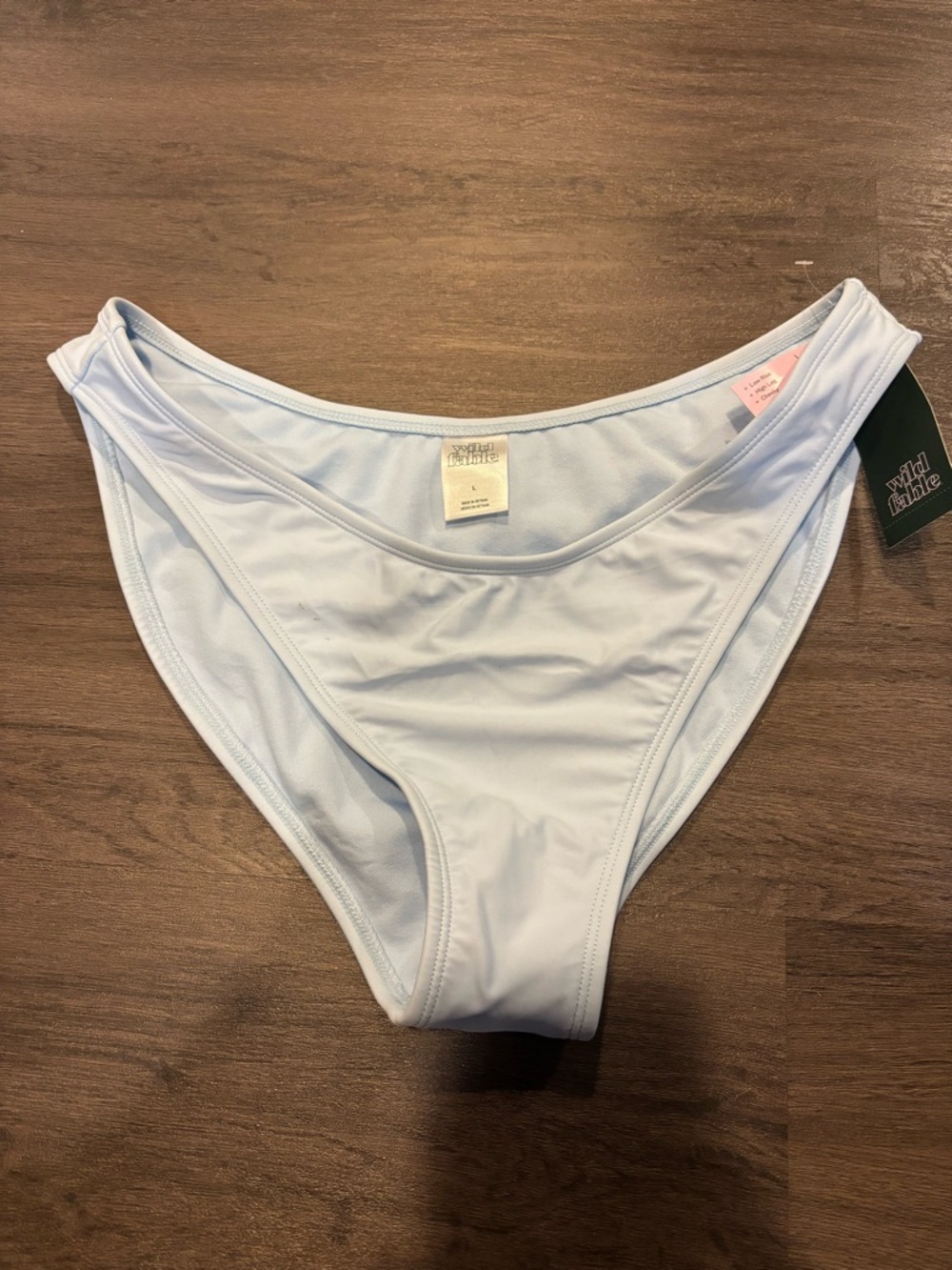 wild fable Pale Blue Bikini Bottoms